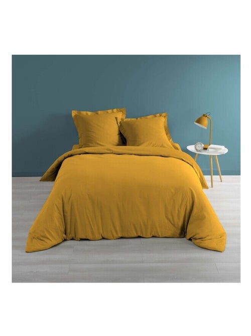 Housse de couette percale de coton 78fils lia promo linge - Kiabi
