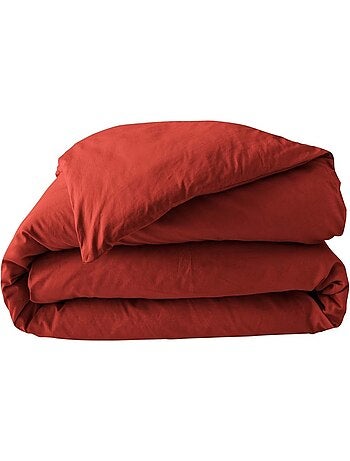 Housse de couette percale de coton 78fils lia promo linge