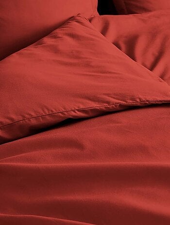 Housse de couette percale de coton 78fils lia promo linge