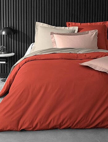 Housse de couette percale de coton 78fils lia promo linge
