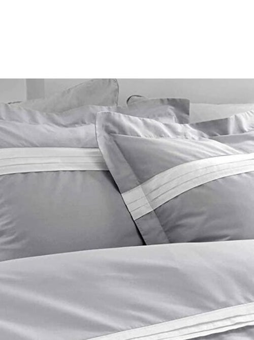 Housse de couette percale de coton 78fils promo linge - Kiabi Housse de couette percale de coton 78fils promo linge - Kiabi
