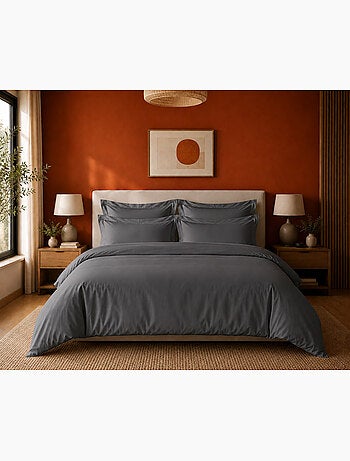 Housse de couette prestige 120 fils/cm² satin de coton