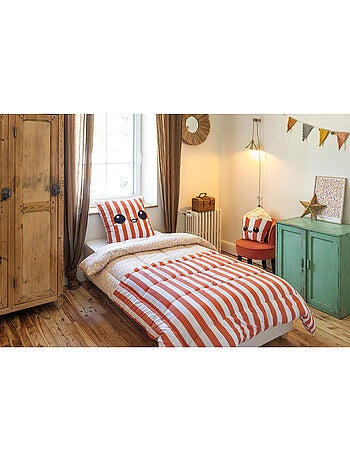 Housse de couette réversible + 2 taies d’oreiller - fresh popcorn
