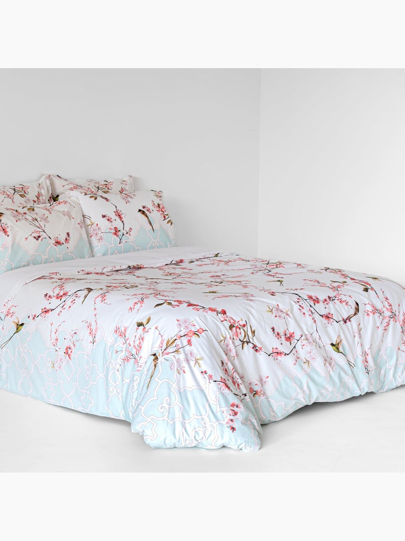 Housse de couette Sakura "Happyfriday" Multicolore - Kiabi