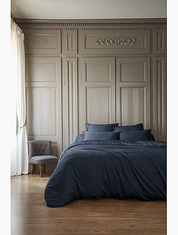 Housse de couette – satin de bambou – salomé