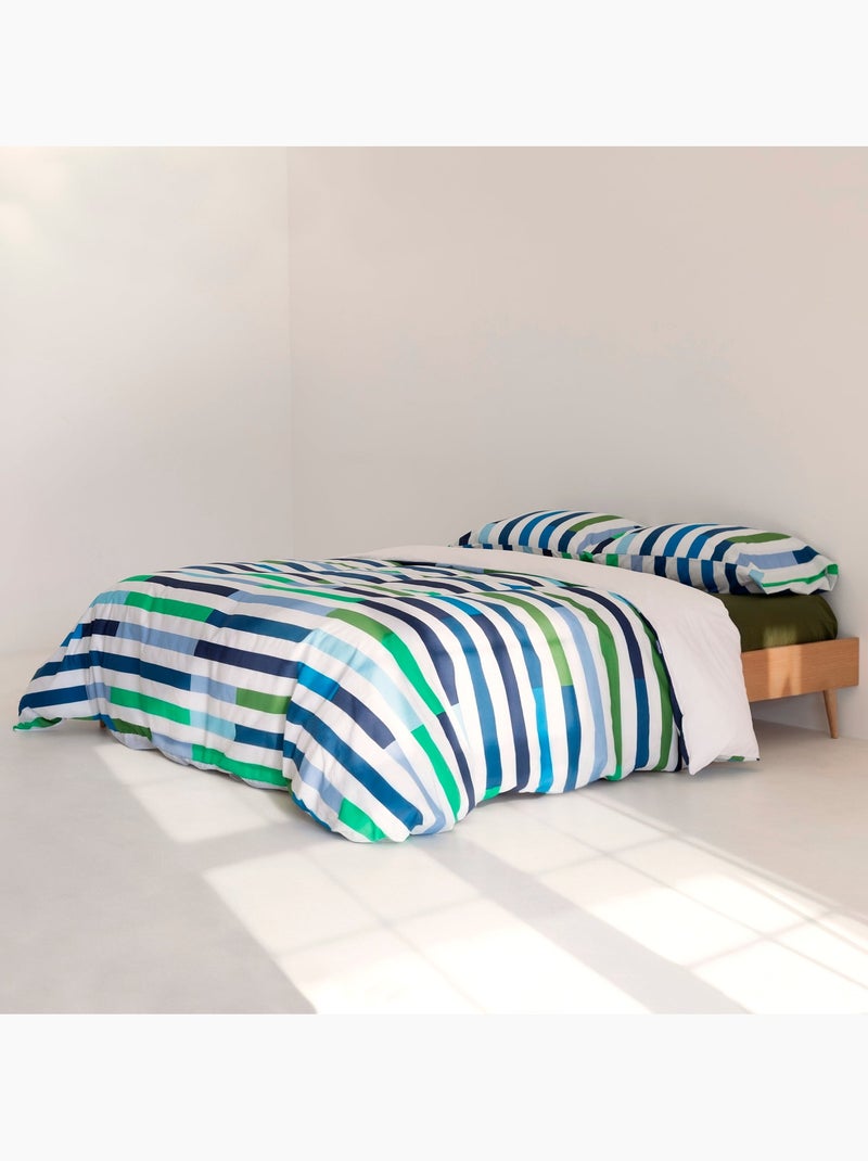 Housse de couette Stereo "Happyfriday" Multicolore - Kiabi