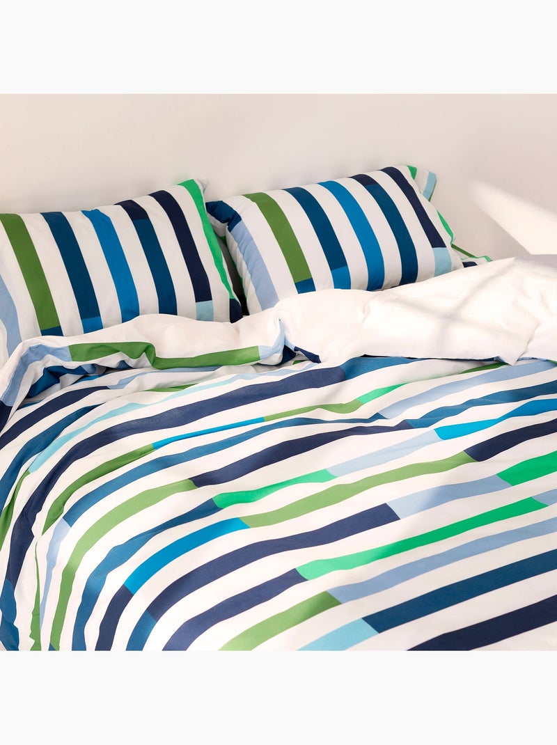 Housse de couette Stereo "Happyfriday" Multicolore - Kiabi
