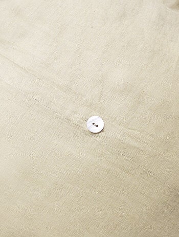 Housse de couette unie en lin, passion lin