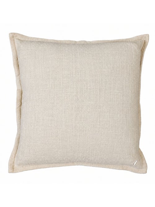 Housse de coussin 100% coton rayures rustiques lourmarin - Kiabi Housse de coussin 100% coton rayures rustiques lourmarin - Kiabi
