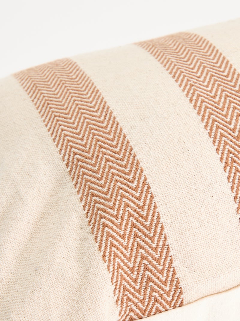 Housse de coussin (30 x 50 cm) - Kiabi Home Marron - Kiabi