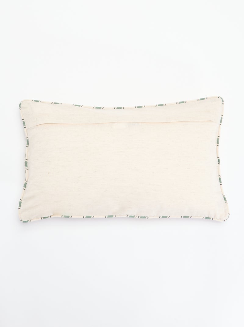 Housse de coussin (30 x 50 cm) Vert - Kiabi