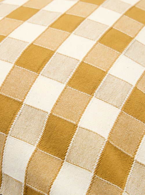 Housse de coussin à carreaux (45x45 cm) - Kiabi Home - Kiabi