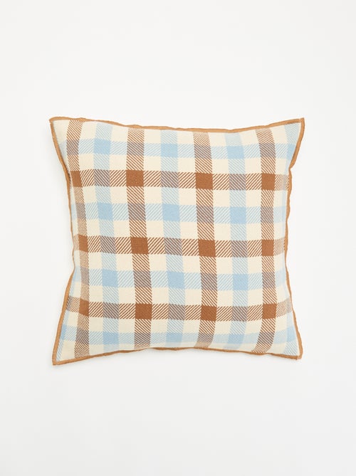 Housse de coussin à carreaux - Kiabi Housse de coussin à carreaux - Kiabi