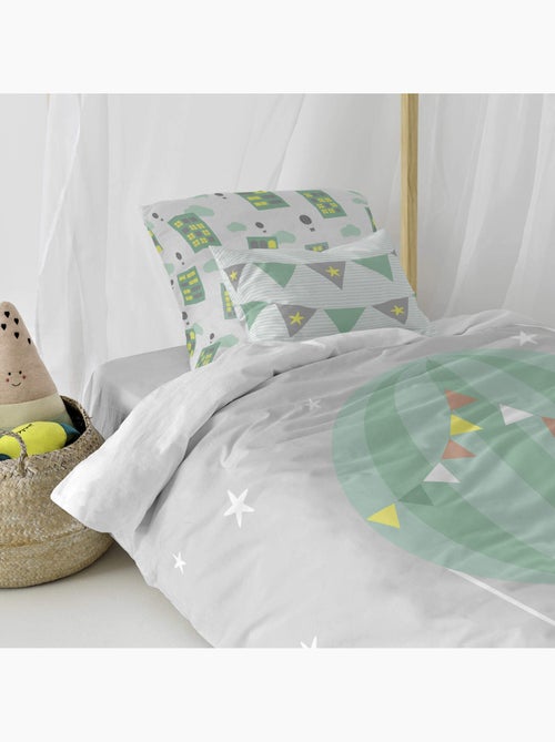 Housse de coussin Air balloon "Happyfriday" - Kiabi Housse de coussin Air balloon "Happyfriday" - Kiabi