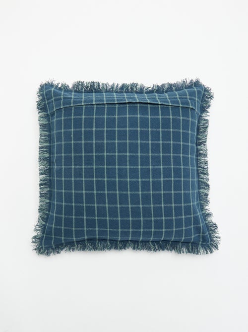 Housse de coussin avec franges - Kiabi Housse de coussin avec franges - Kiabi