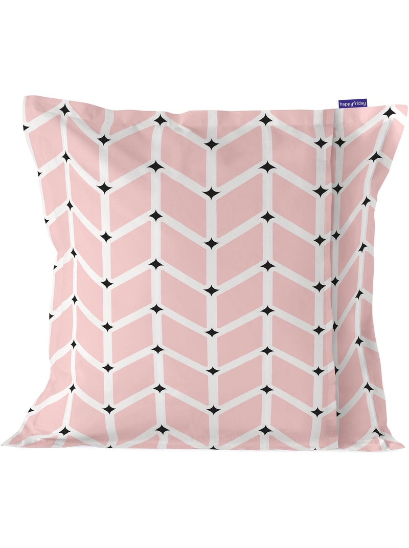 Housse de coussin Blush "Happyfriday" Multicolore - Kiabi