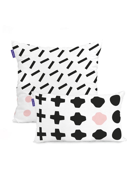 Housse de coussin Blush "Happyfriday" - Kiabi Housse de coussin Blush "Happyfriday" - Kiabi