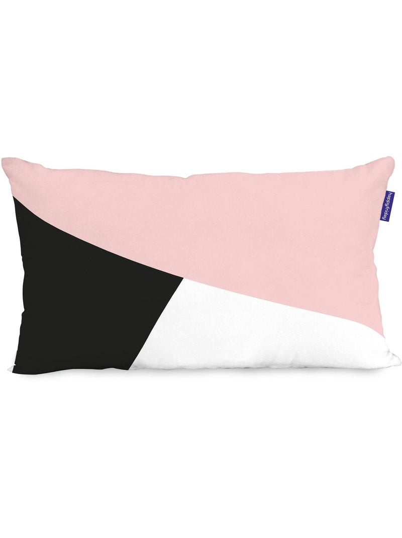 Housse de coussin Blush "Happyfriday" Multicolore - Kiabi