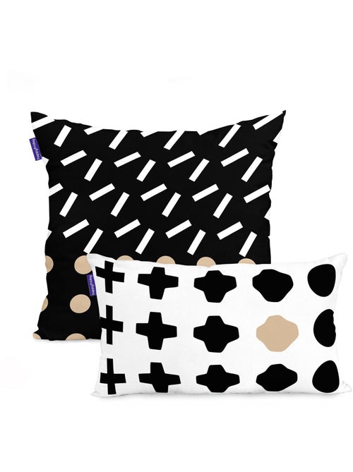 Housse de coussin Blush sand "Happyfriday" - Kiabi Housse de coussin Blush sand "Happyfriday" - Kiabi