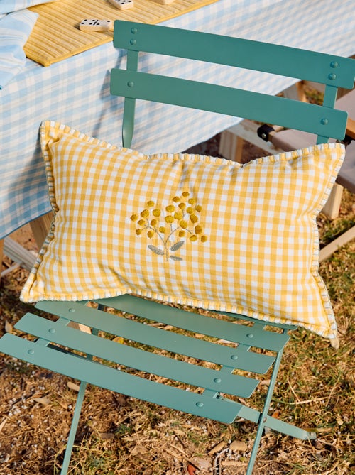 Housse de coussin brodée - KIABI Home - Kiabi Housse de coussin brodée - KIABI Home - Kiabi