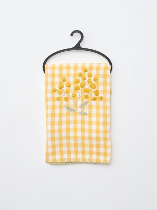 Housse de coussin brodée - KIABI Home - Kiabi Housse de coussin brodée - KIABI Home - Kiabi