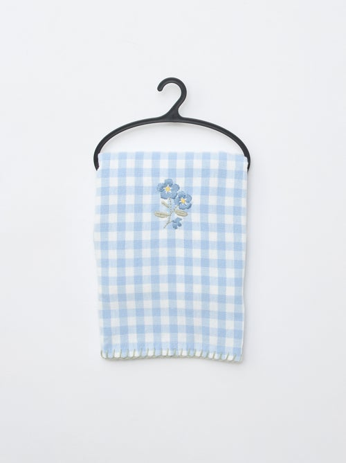Housse de coussin brodée - Kiabi