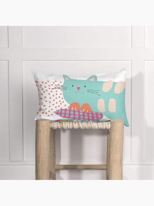 Housse de coussin Cat & mouse "Happyfriday" - Kiabi Housse de coussin Cat & mouse "Happyfriday" - Kiabi