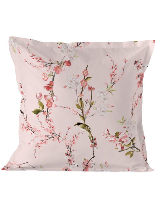 Housse de coussin Chinoiserie rose "Happyfriday" - Kiabi Housse de coussin Chinoiserie rose "Happyfriday" - Kiabi