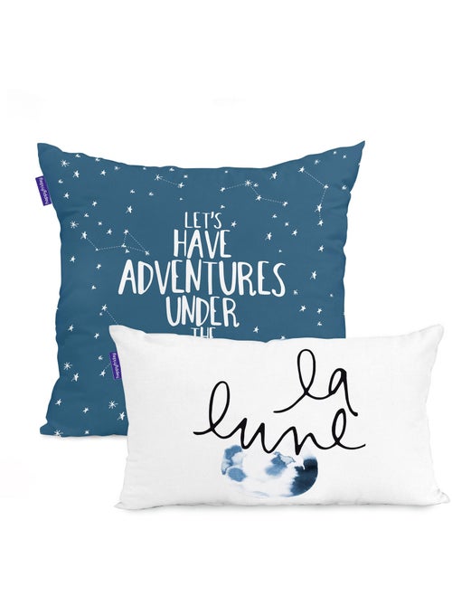 Housse de coussin Constellation "Happyfriday" - Kiabi Housse de coussin Constellation "Happyfriday" - Kiabi