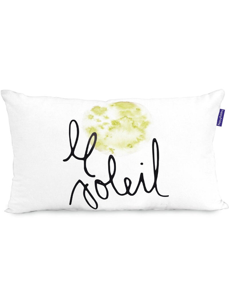 Housse de coussin Constellation "Happyfriday" Multicolore - Kiabi