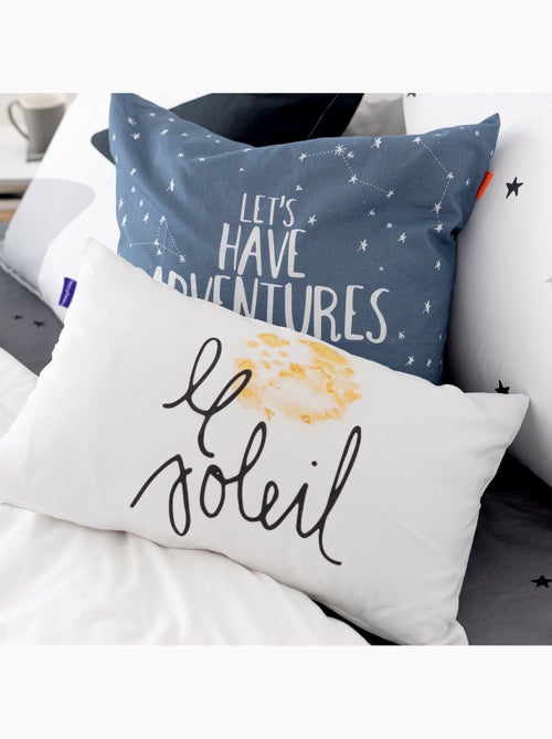 Housse de coussin Constellation "Happyfriday" - Kiabi Housse de coussin Constellation "Happyfriday" - Kiabi