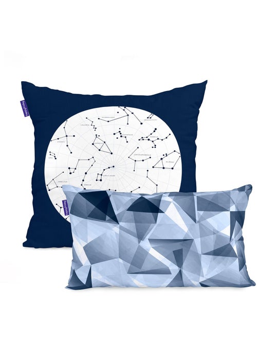 Housse de coussin Cosmos "Happyfriday" - Kiabi Housse de coussin Cosmos "Happyfriday" - Kiabi
