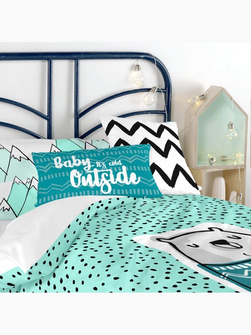 Housse de coussin Daddy bear "Happyfriday" - Kiabi Housse de coussin Daddy bear "Happyfriday" - Kiabi