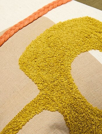 Housse de coussin 'damier'