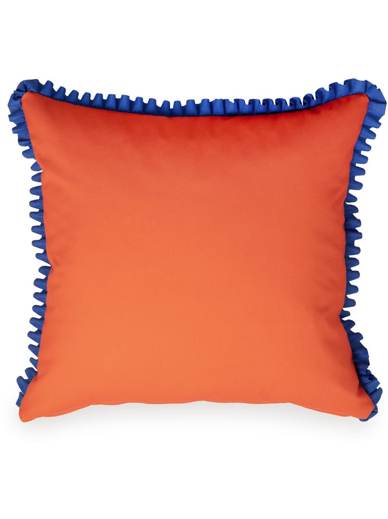 Housse de coussin d?coratif Bloom play "Happyfriday" Multicolore - Kiabi