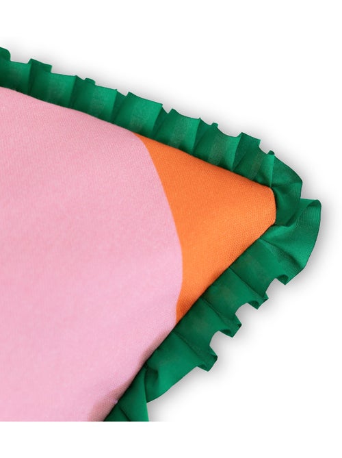 Housse de coussin décoratif Color pop "Happyfriday" - Kiabi Housse de coussin décoratif Color pop "Happyfriday" - Kiabi