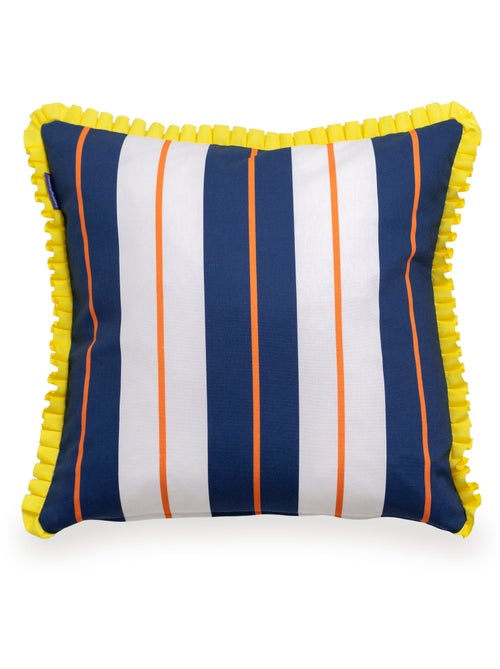 Housse de coussin décoratif Joyful lines "Happyfriday" - Kiabi Housse de coussin décoratif Joyful lines "Happyfriday" - Kiabi