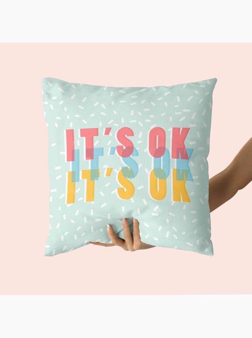 Housse de coussin décoratif Okay "Happyfriday" - Kiabi Housse de coussin décoratif Okay "Happyfriday" - Kiabi