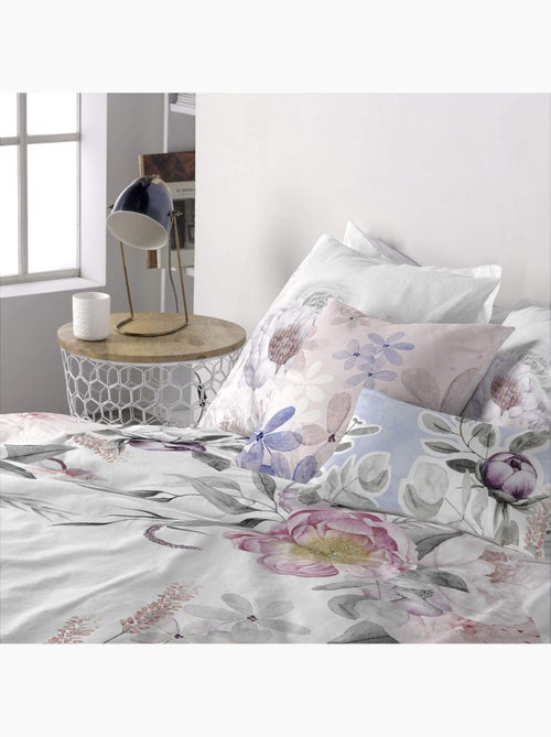 Housse de coussin Delicate bouquet "Happyfriday" - Kiabi Housse de coussin Delicate bouquet "Happyfriday" - Kiabi