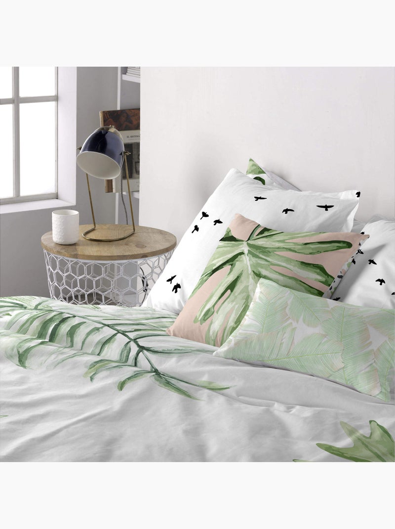 Housse de coussin delicate "happyfriday" Multicolore - Kiabi