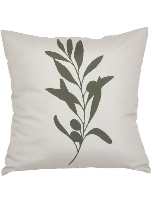 Housse de coussin d'extérieur motif feuille et vert TILEO - Kiabi Housse de coussin d'extérieur motif feuille et vert TILEO - Kiabi