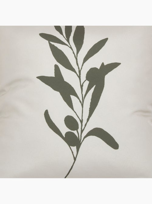 Housse de coussin d'extérieur motif feuille et vert TILEO - Kiabi Housse de coussin d'extérieur motif feuille et vert TILEO - Kiabi