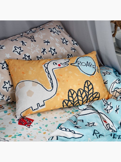 Housse de coussin Dino friends "Happyfriday" - Kiabi Housse de coussin Dino friends "Happyfriday" - Kiabi