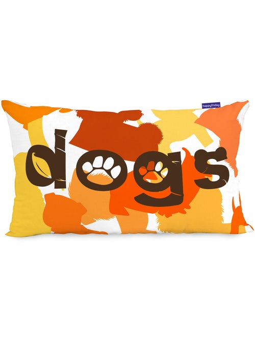 Housse de coussin Dogs "Happyfriday" - Kiabi Housse de coussin Dogs "Happyfriday" - Kiabi