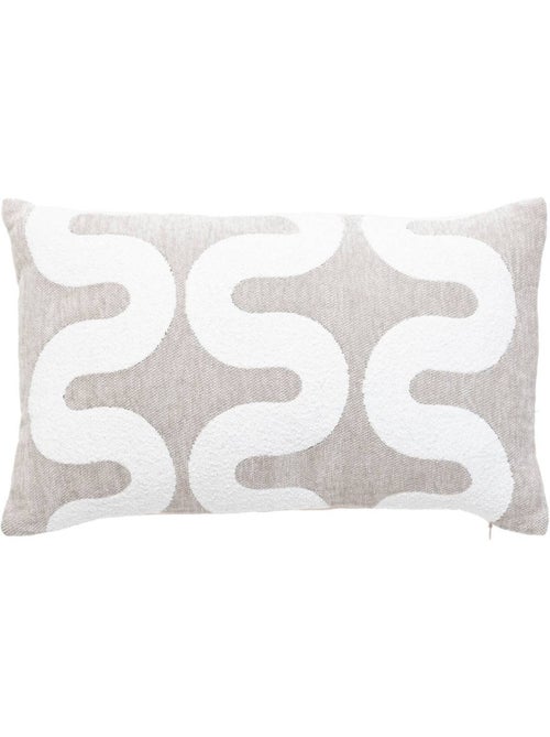 Housse de coussin en chenille JENI - Kiabi Housse de coussin en chenille JENI - Kiabi