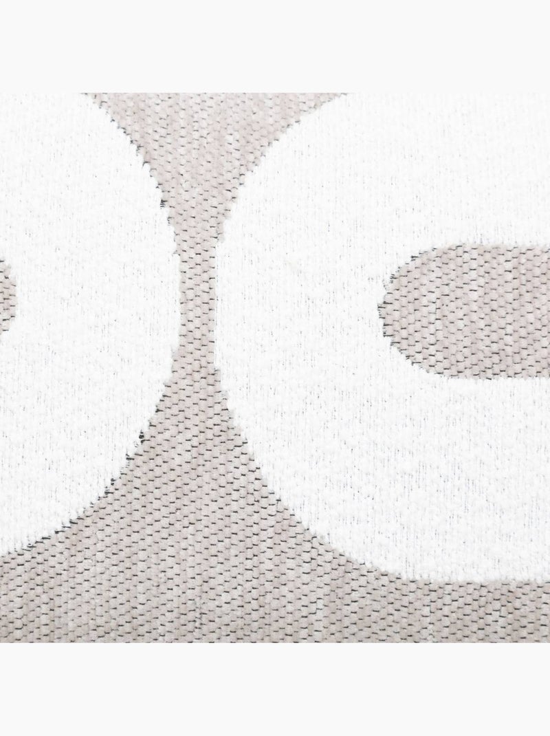 Housse de coussin en chenille JENI Lin - Kiabi