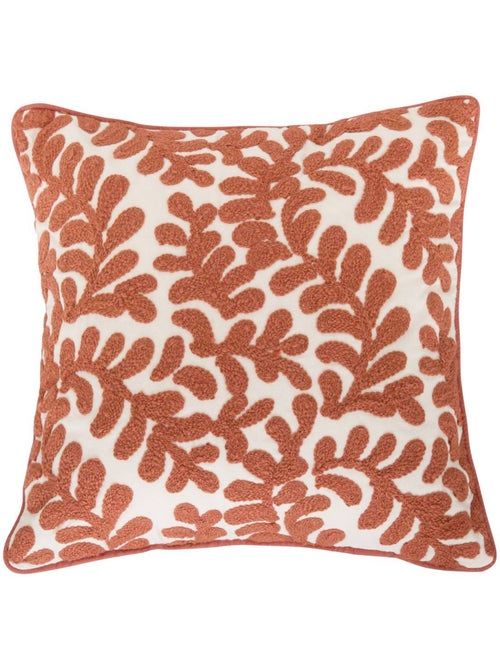 Housse de coussin en coton sienna - Kiabi