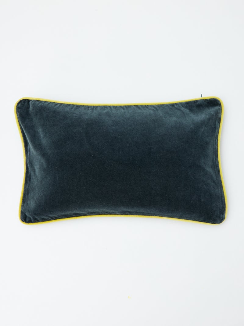 Housse de coussin en velours (30x50 cm) - Kiabi Home Vert - Kiabi