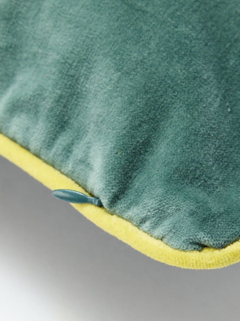 Housse de coussin en velours (30x50 cm) - Kiabi Home Vert - Kiabi