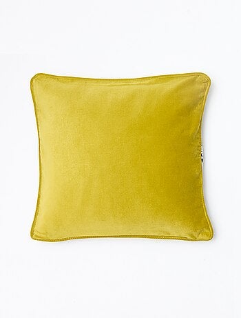 Housse de coussin en velours 45 x 45 cm - Kiabi Home